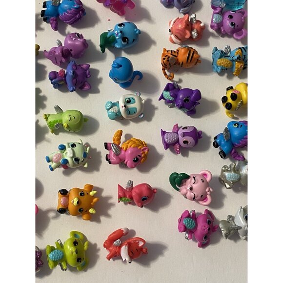Lot 50+ Hatchanimals Mini Figures Adorable Animal Characters Fun Play Collecting - Picture 10 of 12